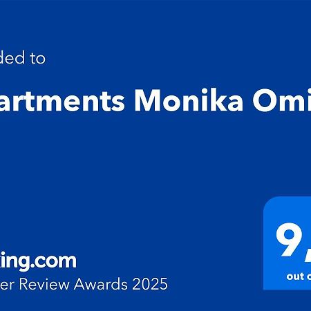 Apartments Monika Omiš Exteriér fotografie